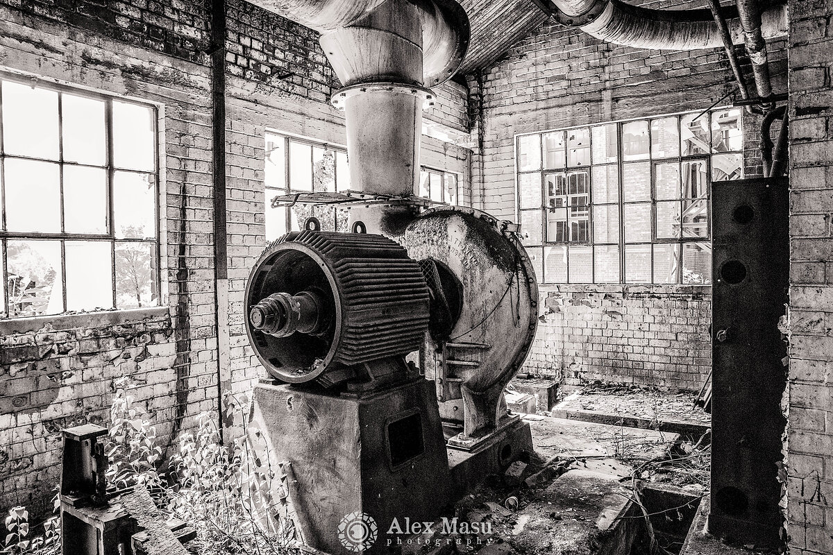 Pump overgrown